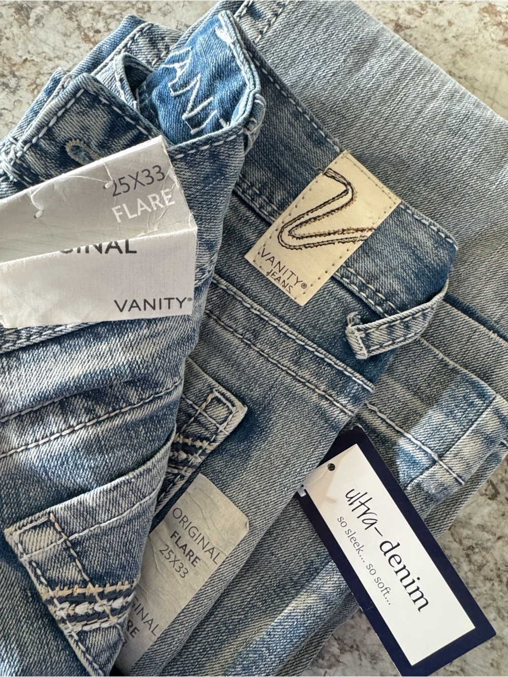 Vanity Light Blue Flare Jeans